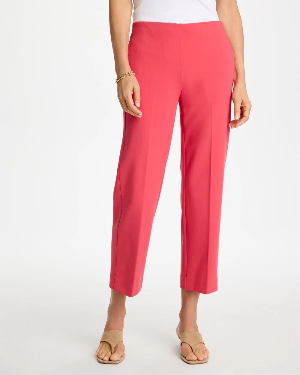 Juliet Lightweight Straight Crop Pants | Chico's